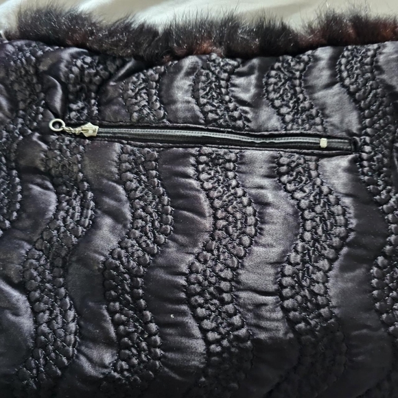 Vintage 1950/1960s real fur hand muff warmer - Picture 4 of 5